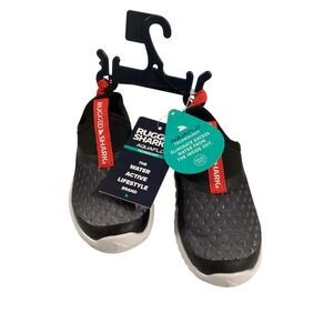 Rugged Shark Kids Size 7 Black Grey AquaFlow Technology Water Shoes Washable‎